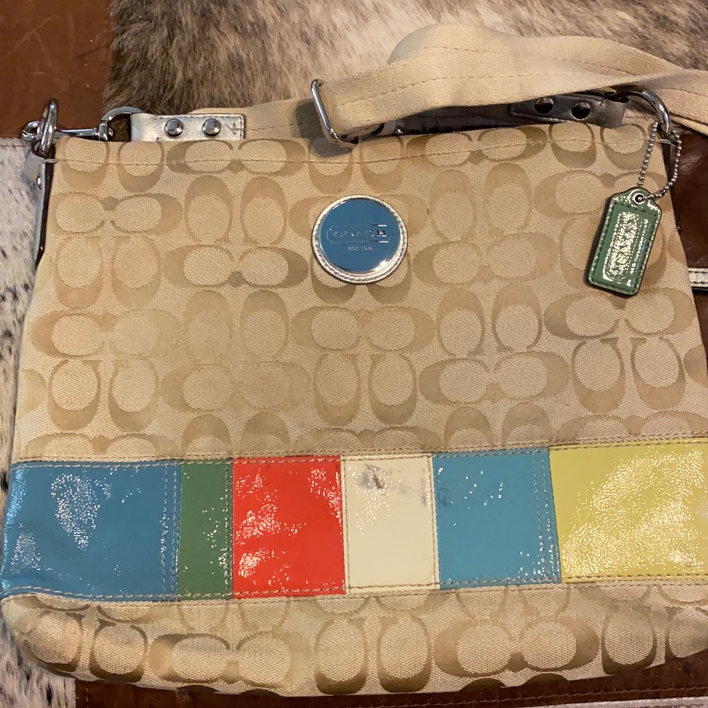 Old style Coach purse.